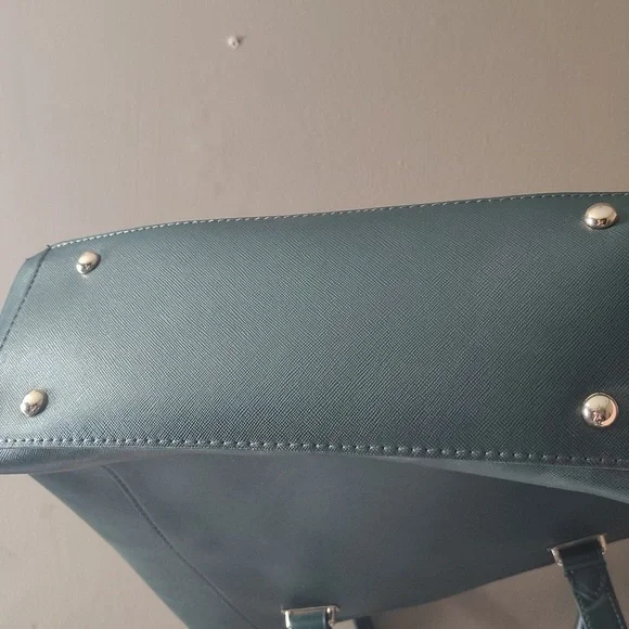 Roccobarocco Dark Green Tote Purse - Picture 6 of 9